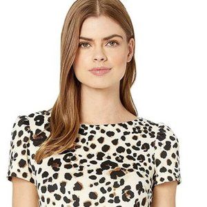 Betsey Johnson Leopard Print Shift Dress - Brand New With Tags